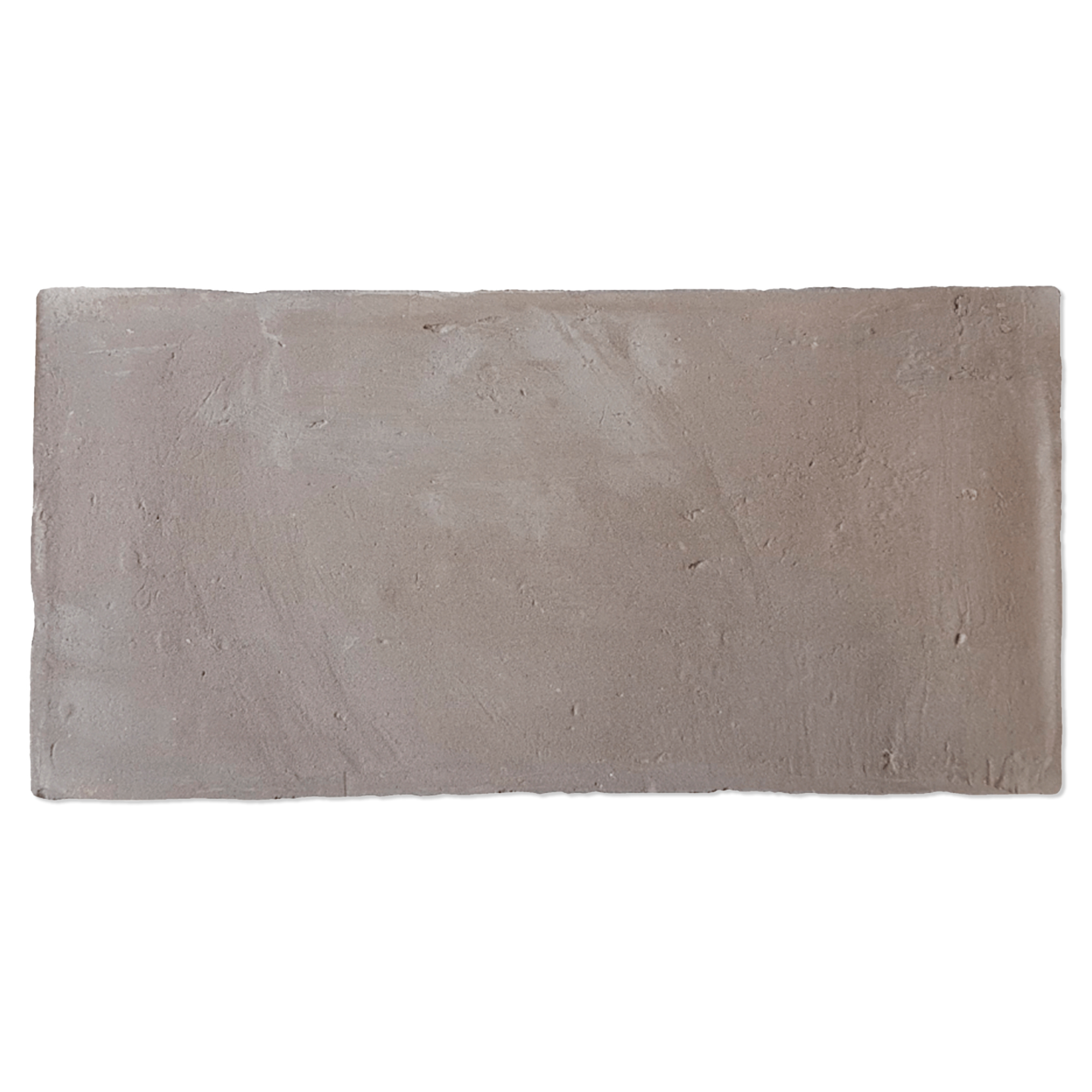 Alteret Håndlavet Klinker Terracotta Gris 18x37 cm