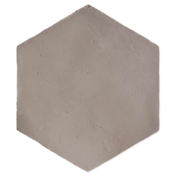 Alteret Håndlavet Heksagon Klinker Terracotta Gris 10x10 cm-0