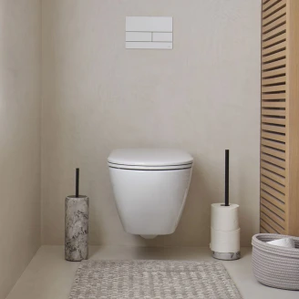 Aquanova Toiletpapirholder Nero Hvid Marmor Mat-2