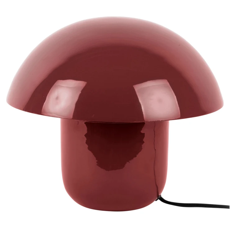 Leitmotiv Bordlampe Fat Mushroom Rød Okker Glat-1