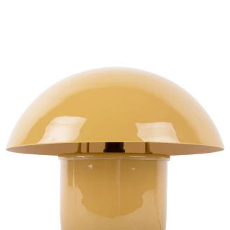 Leitmotiv Bordlampe Fat Mushroom Honninggul Glat-2