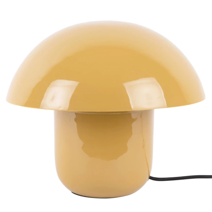 Leitmotiv Bordlampe Fat Mushroom Honninggul Glat-0