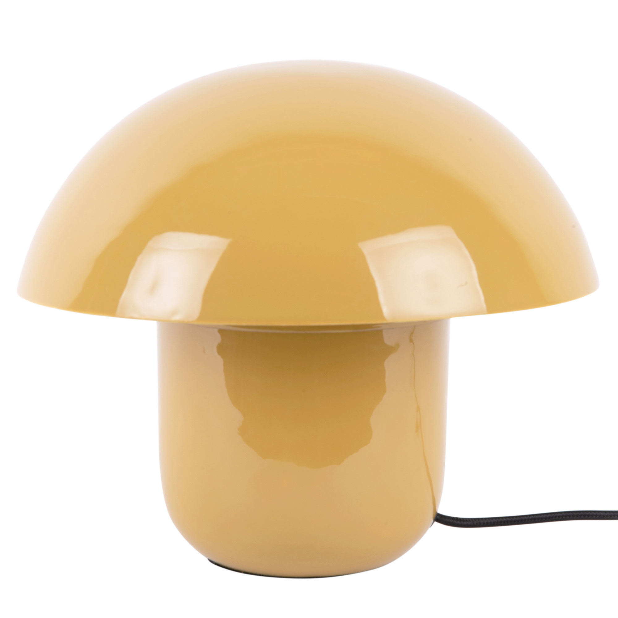 Leitmotiv Bordlampe Fat Mushroom Honninggul Glat