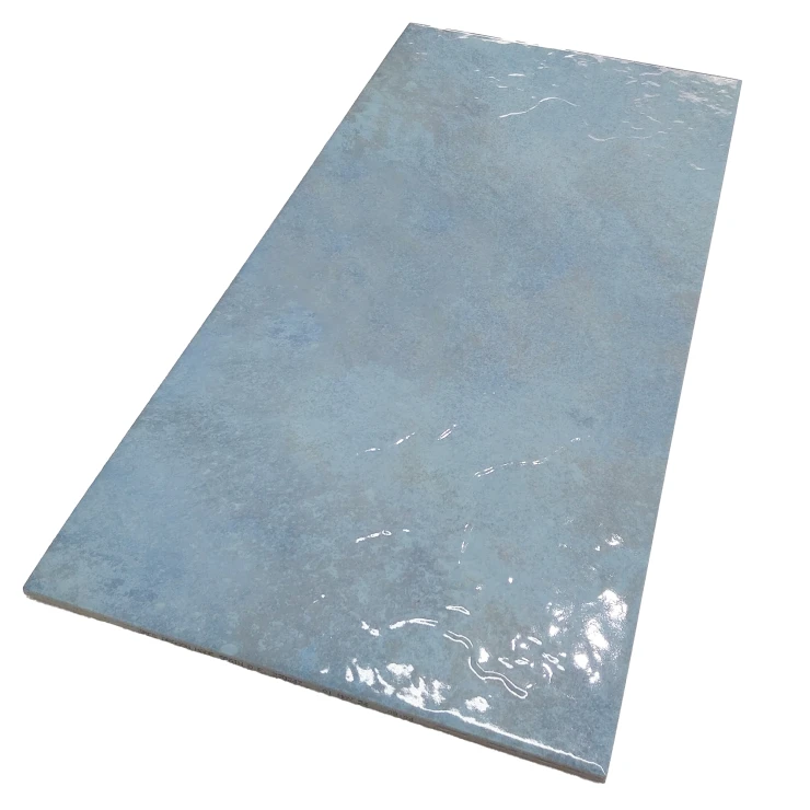 Klinker Ocean Turkis Blank 30x60 cm-1