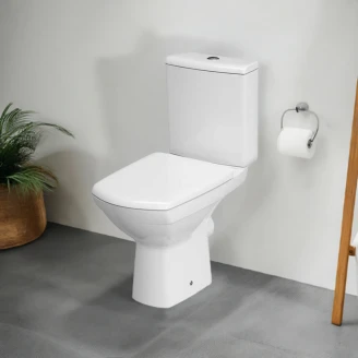 Toilet Enkla Hvid Blank