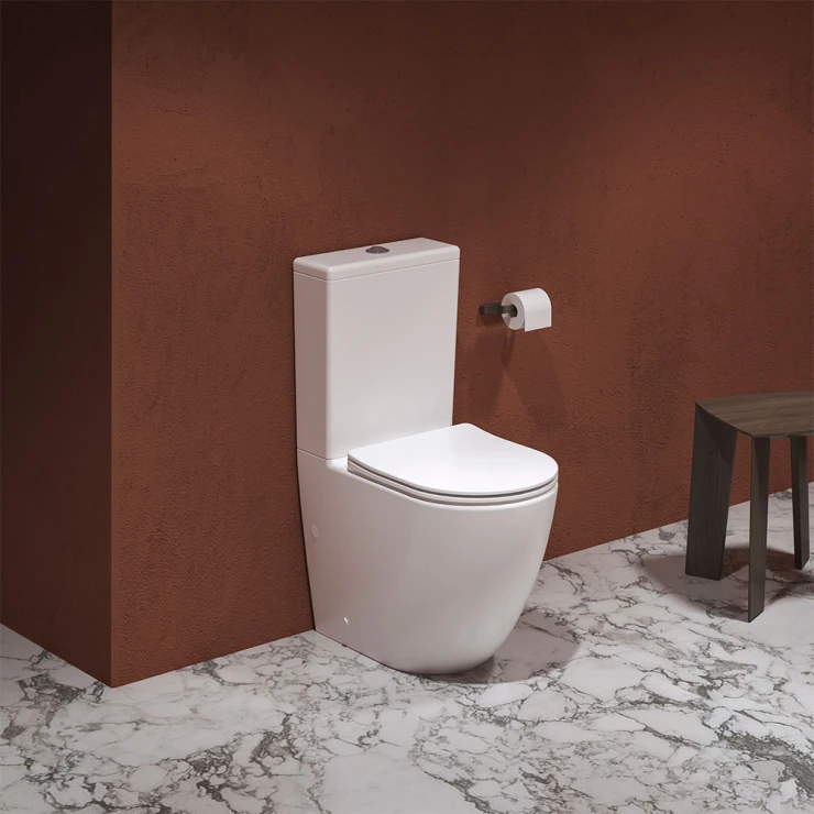 Ravak Toilet Optima Hvid Blank-0