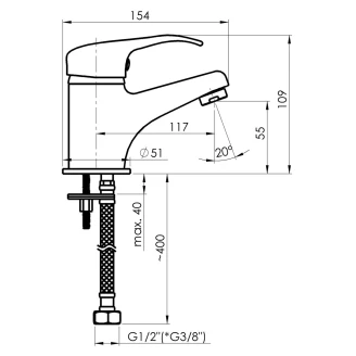 Vandhaner Element Kappa Krom Blank-2