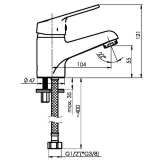 Vandhaner Element Sigma Krom Blank-2