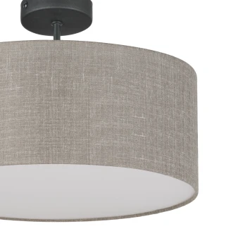 Hængende Lampe Solljus Linne Mat 40 cm-2