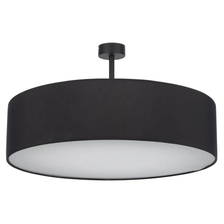 Hængende Lampe Solljus Sort Mat 60 cm-0