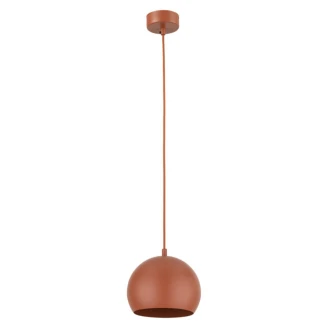 Hængende Lampe Kärna Tegelröd Mat 17 cm-2