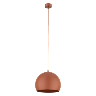 Hængende Lampe Kärna Tegelröd Mat 27 cm-2