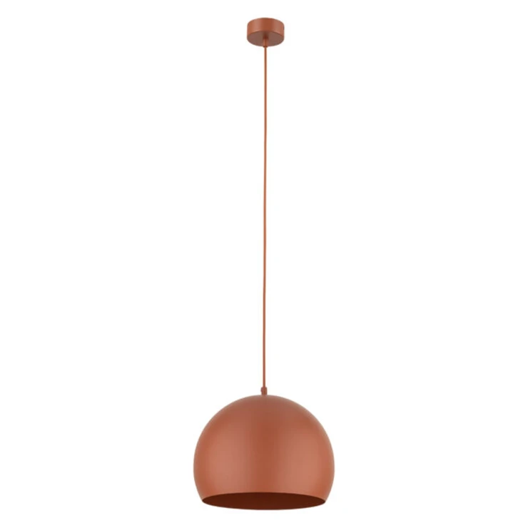 Hængende Lampe Kärna Tegelröd Mat 27 cm-1