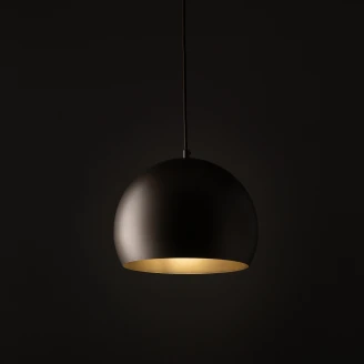 Hængende Lampe Kärna Brun Mat 27 cm