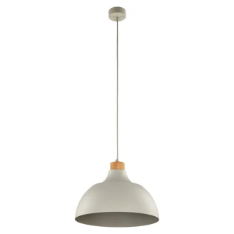 Hængende Lampe Tindra Beige Mat-2