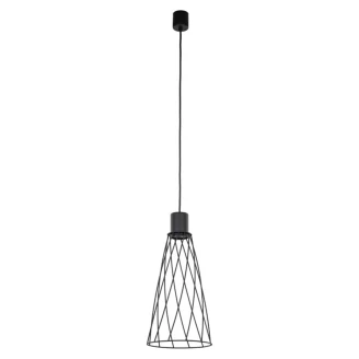 Hængende Lampe Vara Sort Mat 19 cm-2