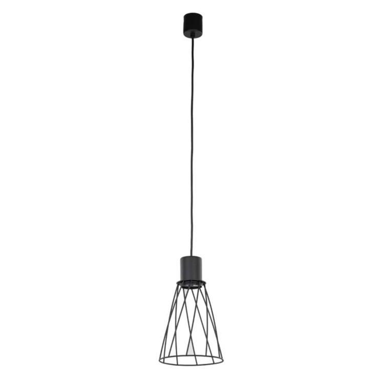 Hængende Lampe Vara Sort Mat 16 cm-0