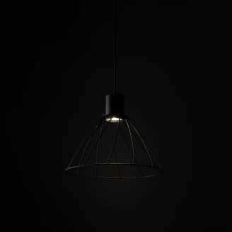 Hængende Lampe Vara Sort Mat 29.5 cm-2