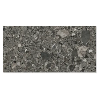 Klinker Terrazzo Premio Mørkegrå Mat 60x120 cm-2