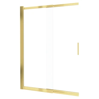 Badekarvæg Prizma Guld Blank 5 mm 100x140 cm