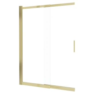 Badekarvæg Prizma Guld Mat 5 mm 100x140 cm-2