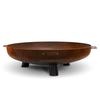 <strong>Moodz</strong>  Ildskål med Fødder & Håndtag 100 cm Corten Mat