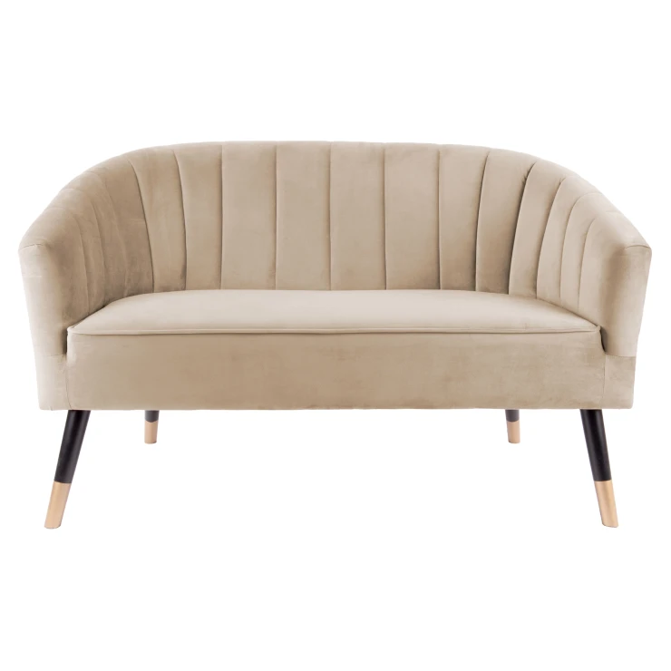 Leitmotiv Sofa Royal Stil Sandbrun-0