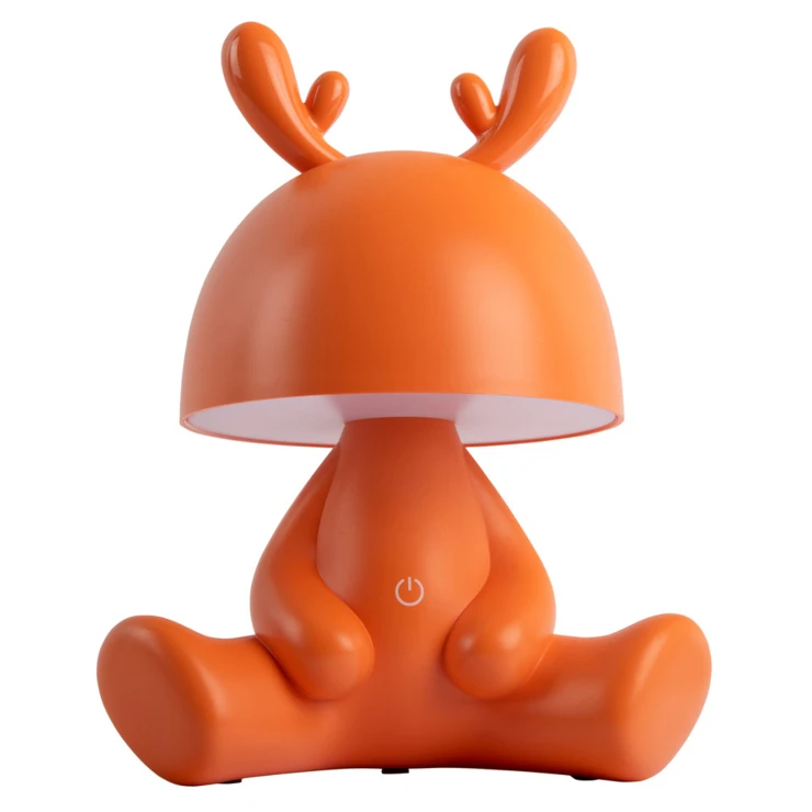 Leitmotiv Bordlampe Deer Orange Mat-1