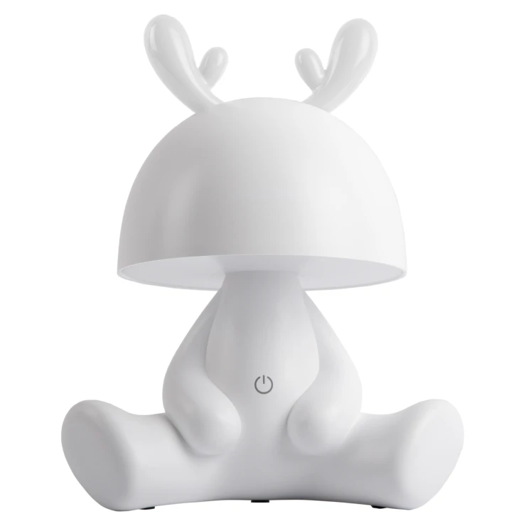 Leitmotiv Bordlampe Deer Hvid Mat-1