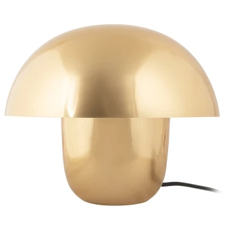 Leitmotiv Bordlampe Fat Mashroom Guld Glat