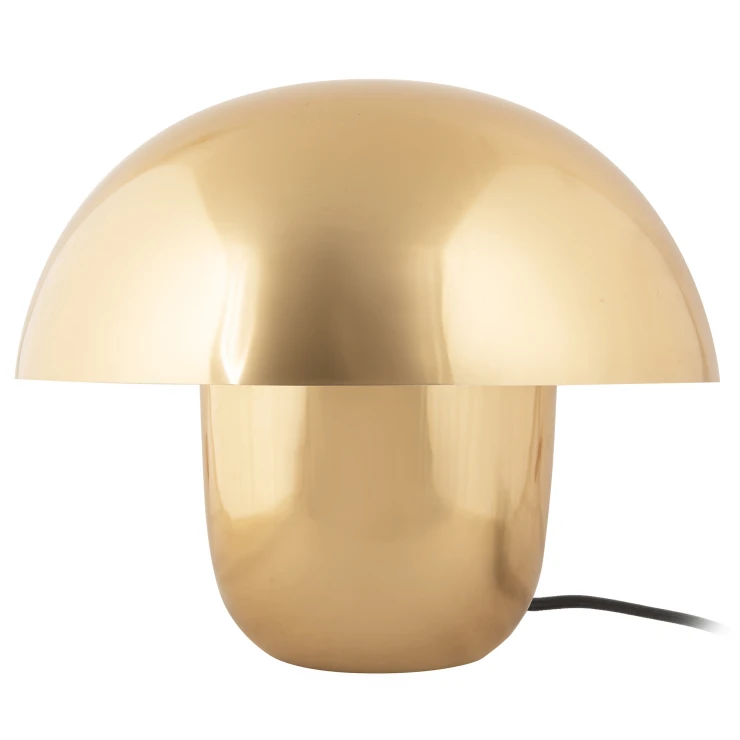 Leitmotiv Bordlampe Fat Mashroom Guld Glat-1