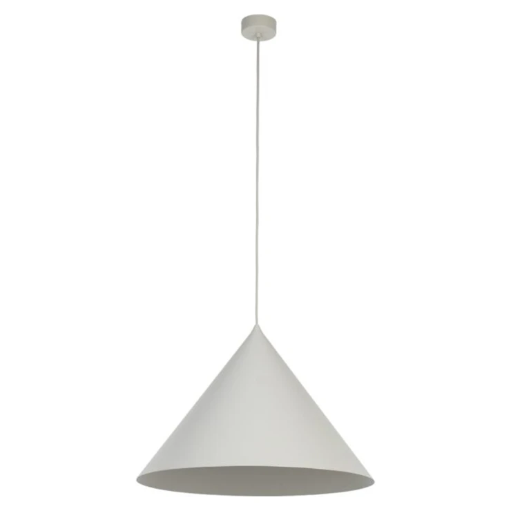 Hængende Lampe Seattle Beige Mat Ø 50 cm-0