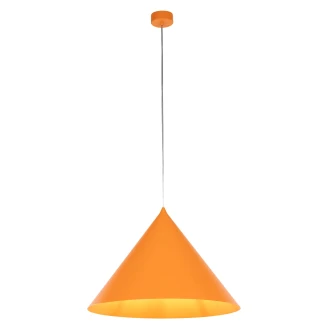 Hængende Lampe Seattle Orange Mat Ø 50 cm-2