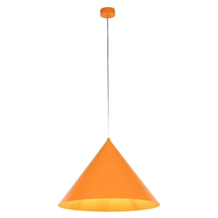 Hængende Lampe Seattle Orange Mat Ø 50 cm-1