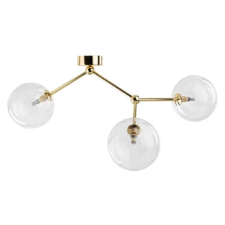 Loftlampe Viona Transparent 3 st-2