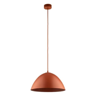 Hængende Lampe Cortona Murstensrød Mat 34 cm-2