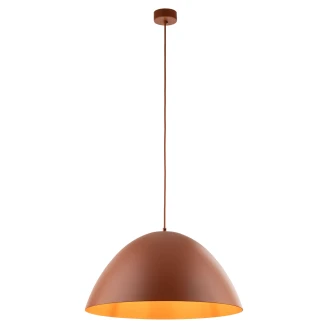 Hængende Lampe Cortona Murstensrød Mat 50 cm