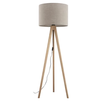 Gulvlampe Stellar Træ, Beige Mat-2