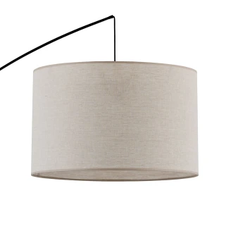 Gulvlampe Lyn Grå Beige Mat-2