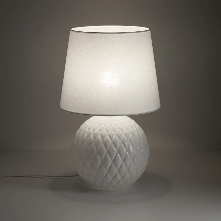 Bordlampe Cassia Hvid Mat-0