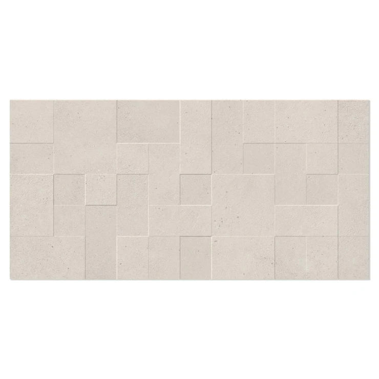 Klinker Brightspark Beige Mat-Relief 60x120 cm-0