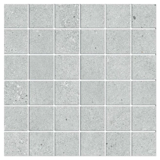 Mosaik Klinker Brightspark Lysegrå Mat 30x30 (5x5) cm-2