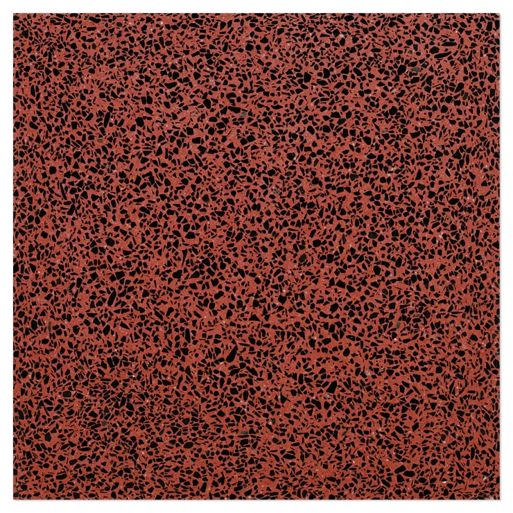 Terrazzo Graniglia Rosso Diavolo Mat 20x20 cm-0