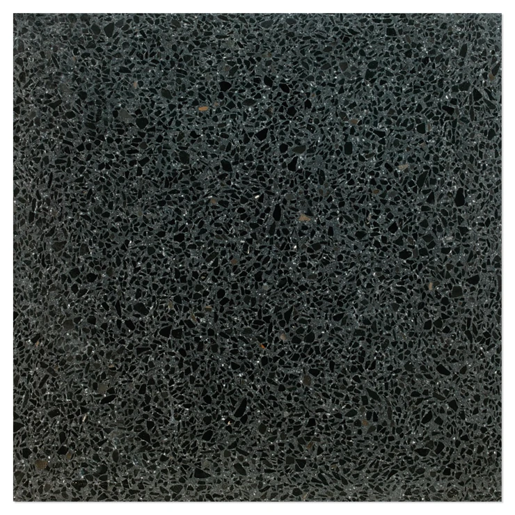 Terrazzo Graniglia Nero Antracite Poleret 60x60 cm-0