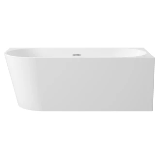 Badekar Silia Hvid Blank 150 cm Højre-2