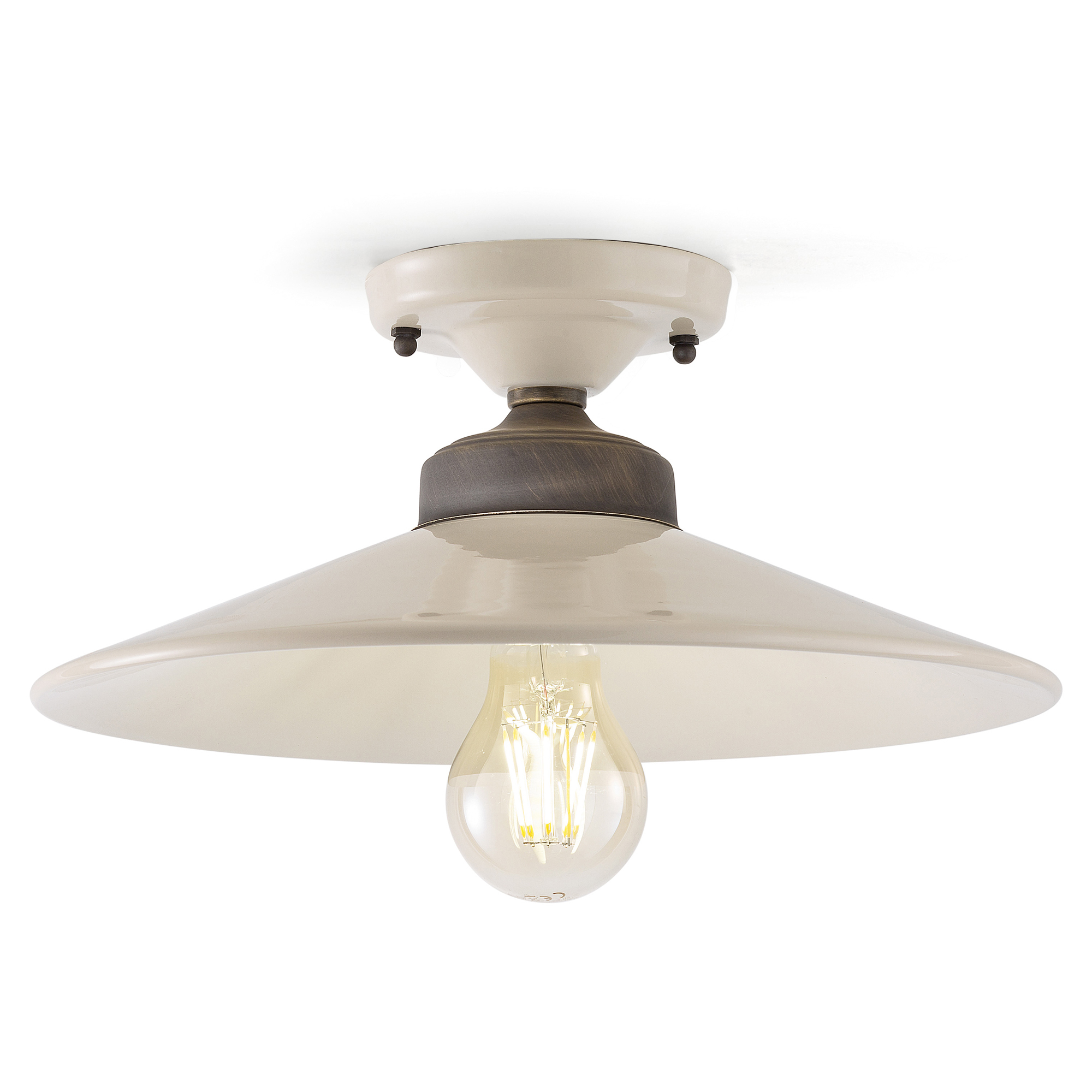 Ferroluce Loftlampe Colors Creme