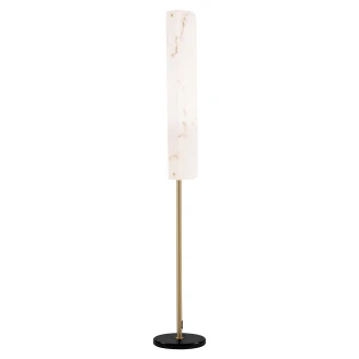 Nova Luce Gulvlampe Aider Guld, Beige Mat-2