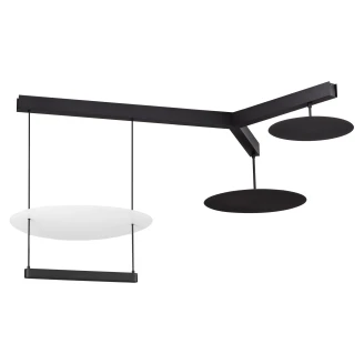 Nova Luce Hængende Lampe 150 cm Diona Sort, Hvid Mat-2