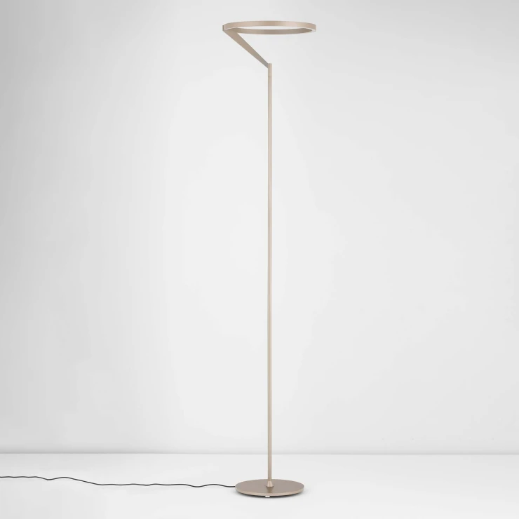 Nova Luce Gulvlampe Tilia Mocca Kaffe Mat-0