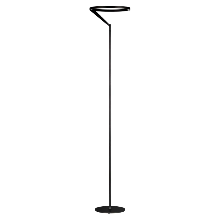 Nova Luce Gulvlampe Tilia Sort Mat-0